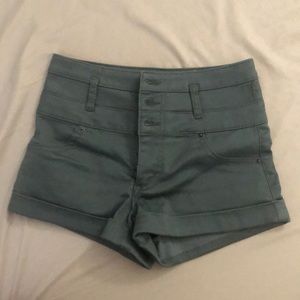 High rise shorts